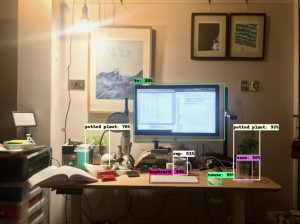 results from object detection using ResNet50