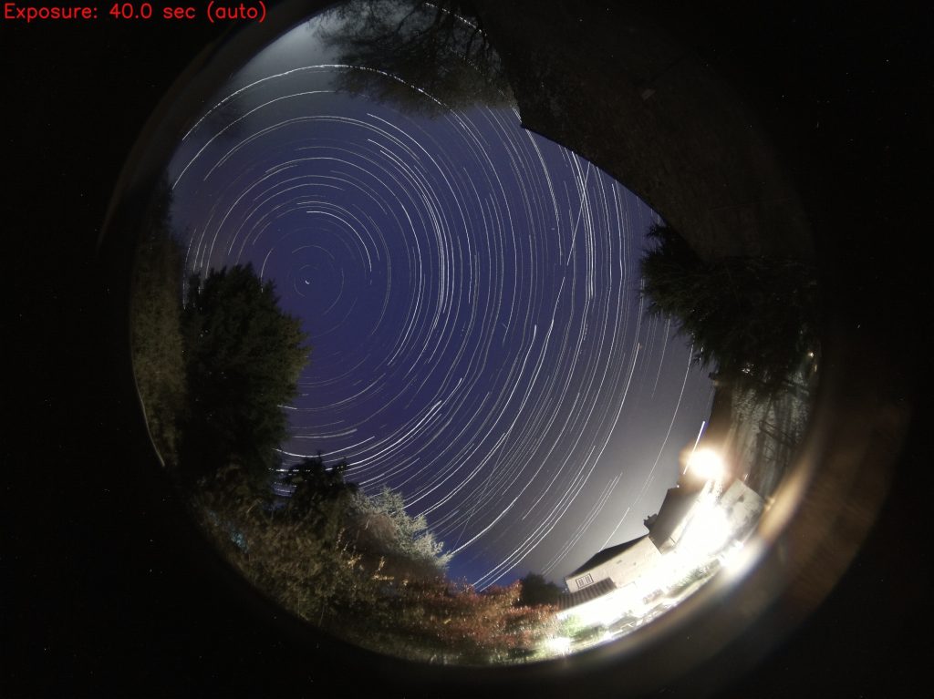 Allsky Star Trail