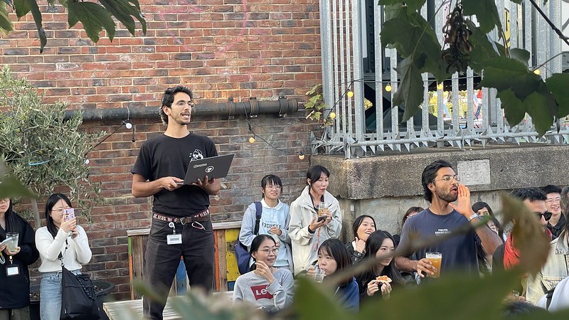 Ollie Announcing the Winners of the CASA Treasure Hunt