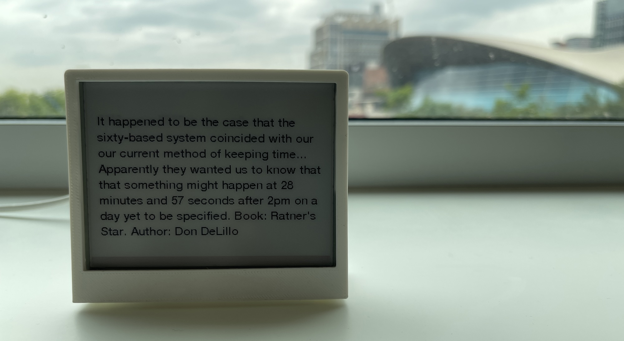 Turn Any Device into a Literary Clock with our MQTT Feed