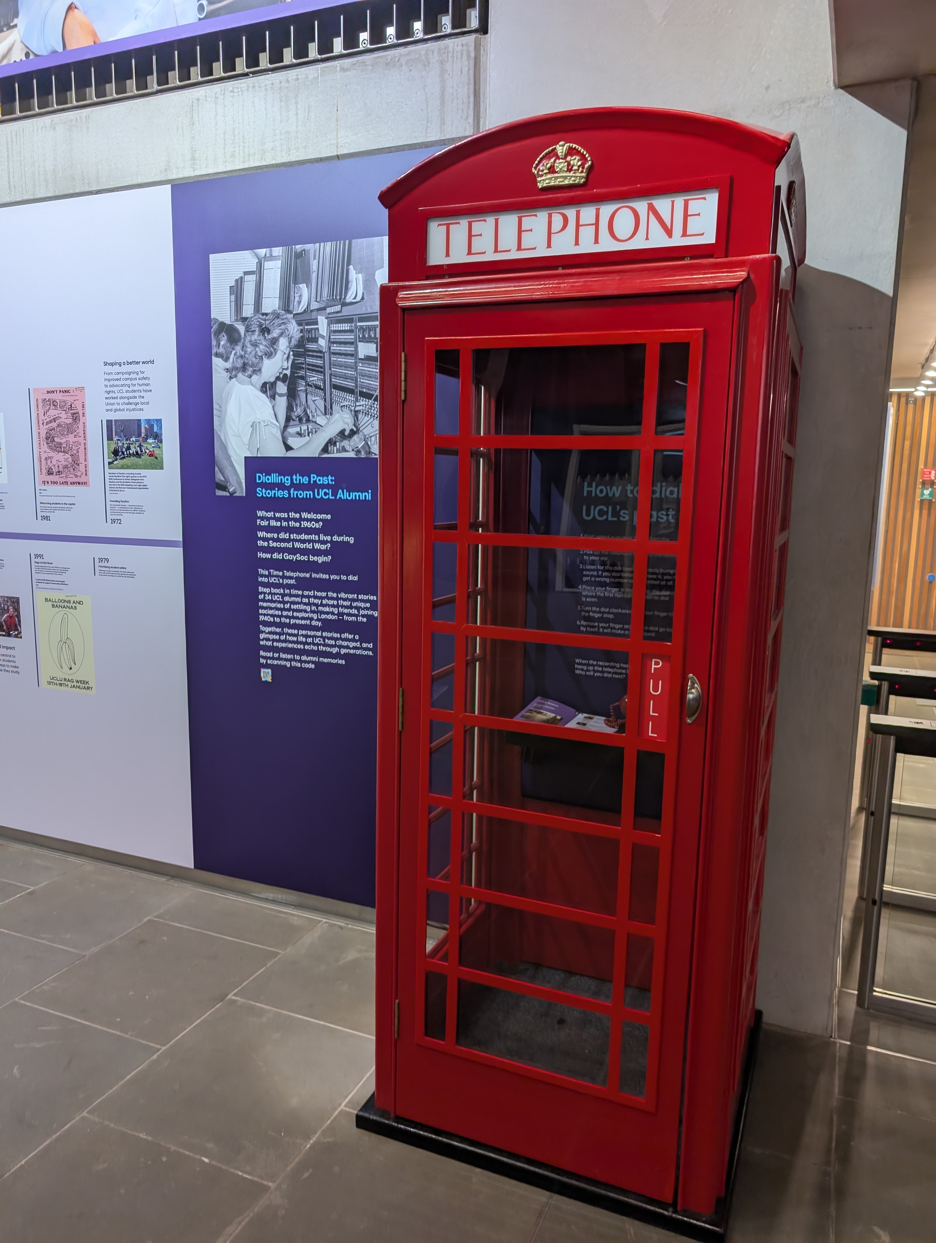 Celebrating 200 Years of UCL with the Time Telephone