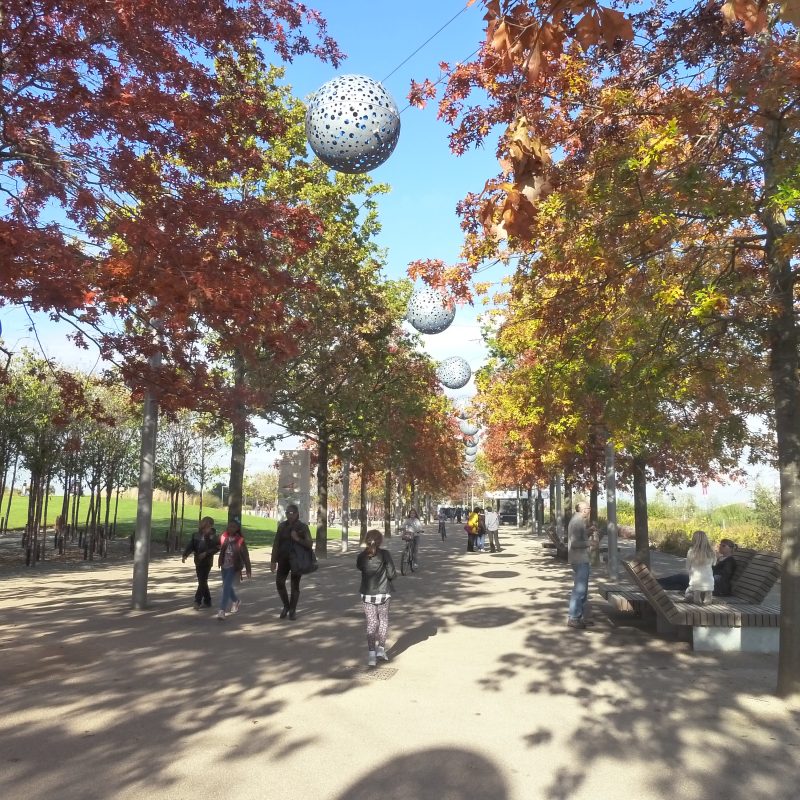 Olympic Park in autumn