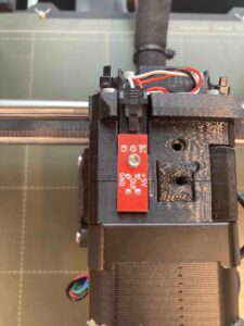 Filament sensor hardware for detecting if a filament has been inserted